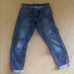 Lucky Brand Women's Medium Blue Boyfriend Jeans